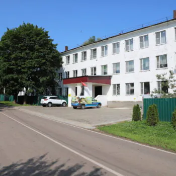 Фасад пансионата для пожилых «Тульский дедушка»